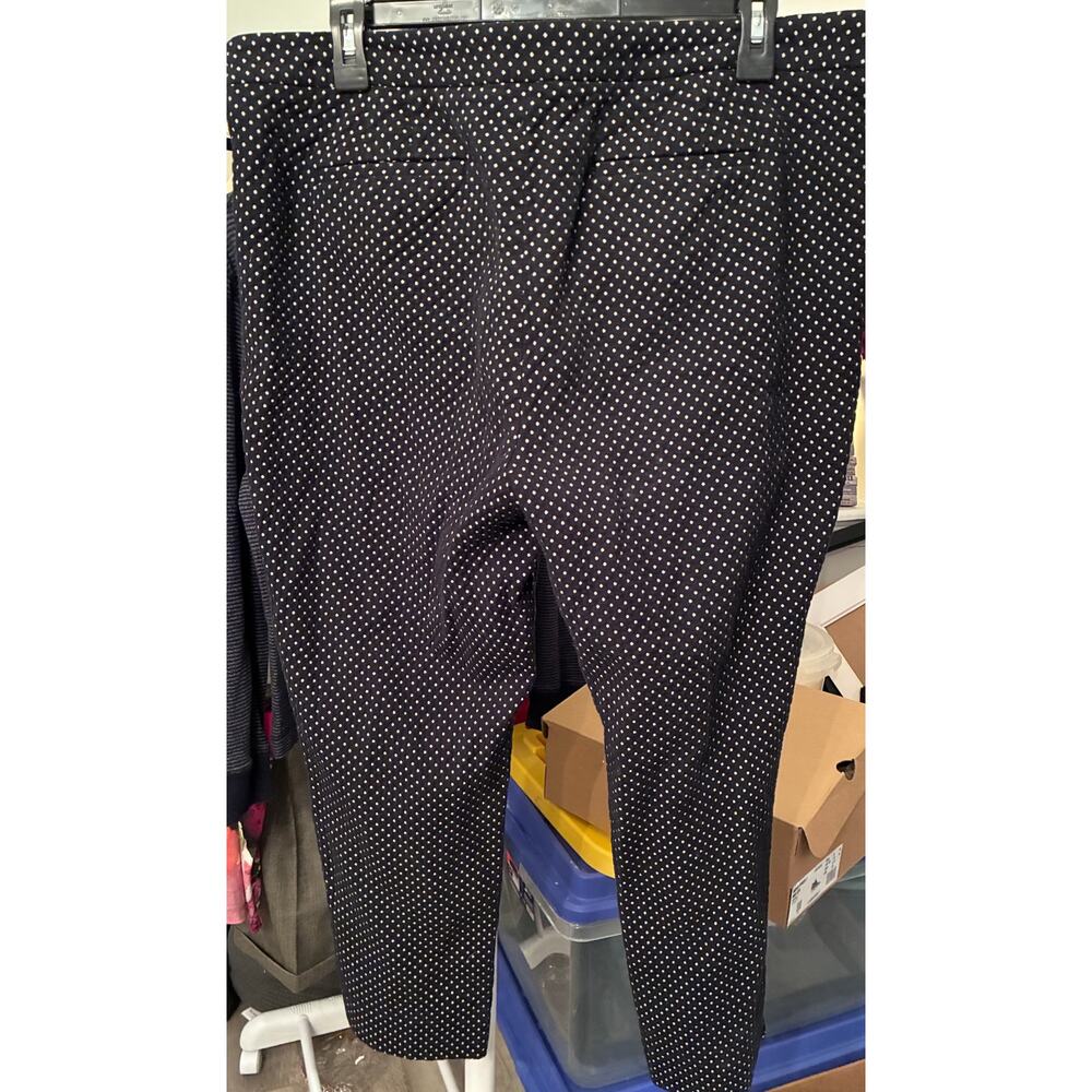 Talbots Chatham Ankle black and white polka dots size 16P - Picture 9 of 10
